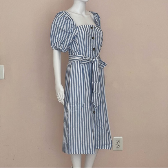 J.Crew Cottage dress in stripe size Small - Picture 2 of 12